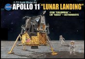Apollo 11 Lunar Landing CSM Columbia + LM Eagle + Astronauts Model Kit