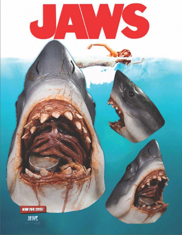 Jaws Bruce The Shark Latex Halloween Mask SPECIAL ORDER - Click Image to Close