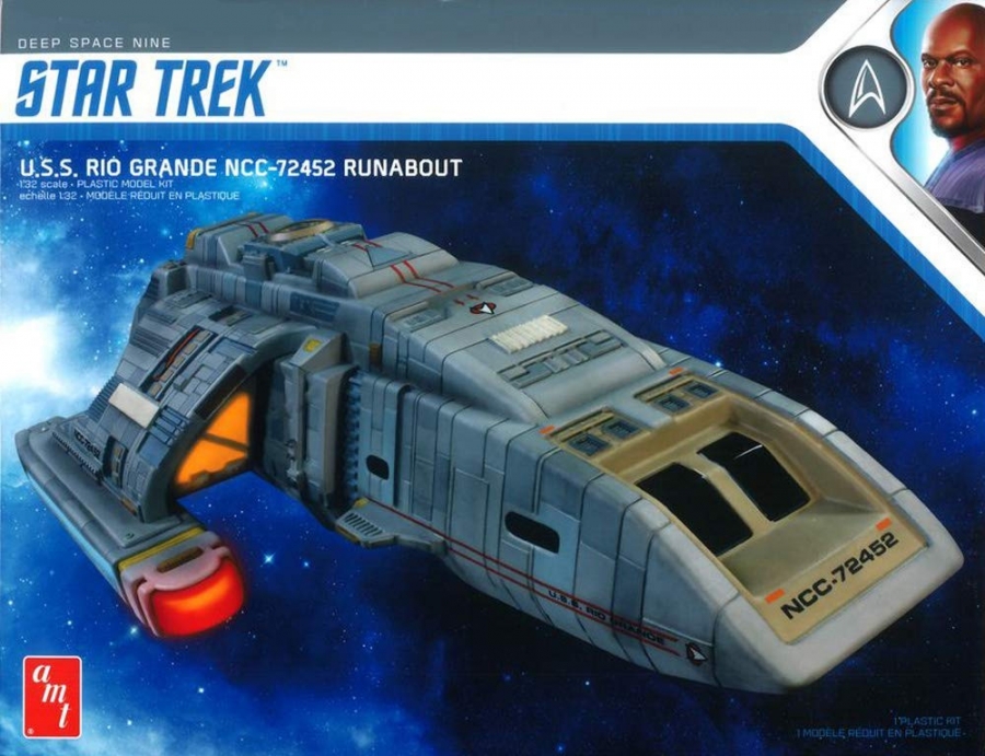 Star Trek Deep Space Nine Runabout Rio Grande Model Kit by AMT - Click Image to Close