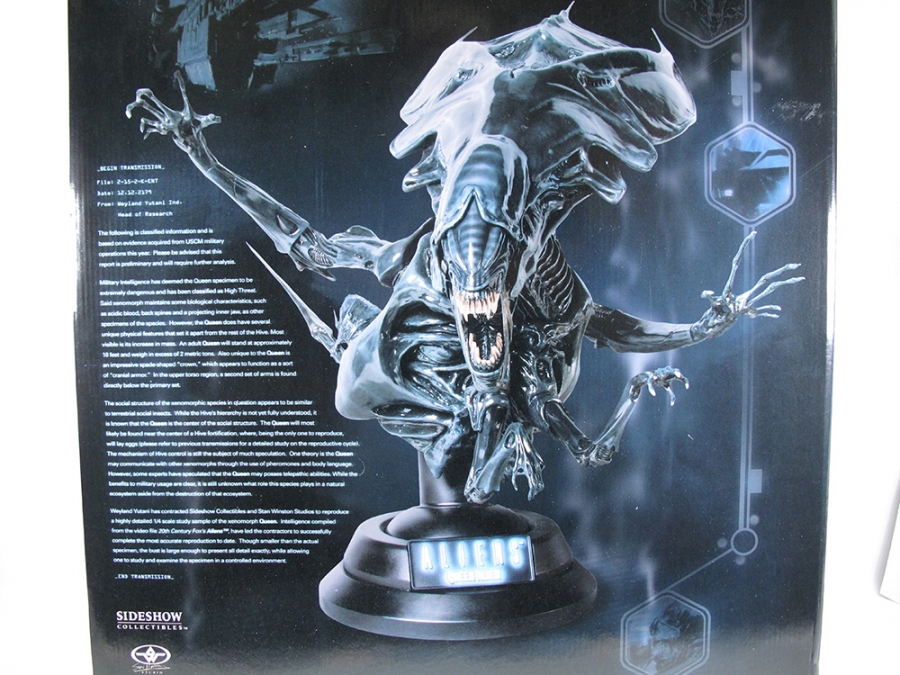 Alien Queen 1/4 Scale Bust by Sideshow - Click Image to Close