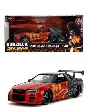 Godzilla Vs Destroyah Nissan Skyline GT-R R34 Godzilla – Metallic Red