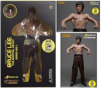 Bruce Lee 1/12 Scale Premium Figure SDCC Exclusive Brown Pants by Storm
