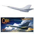 Jonny Quest Dr. Quest Dragonfly SST Jet Airplane Model Kit Johnny Quest