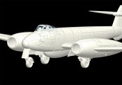 Gloster Meteor F4 1/32 Scale Model Kit by HK Models