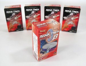 Star Trek Furuta Series B Japanese Gashapon Set of 5 Ships