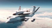 For All Mankind Pathfinder Atomic Space Shuttle 1/288 Scale Model Kit