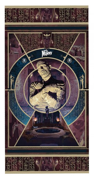 Mummy Universal Monsters Beach / Bath Towel