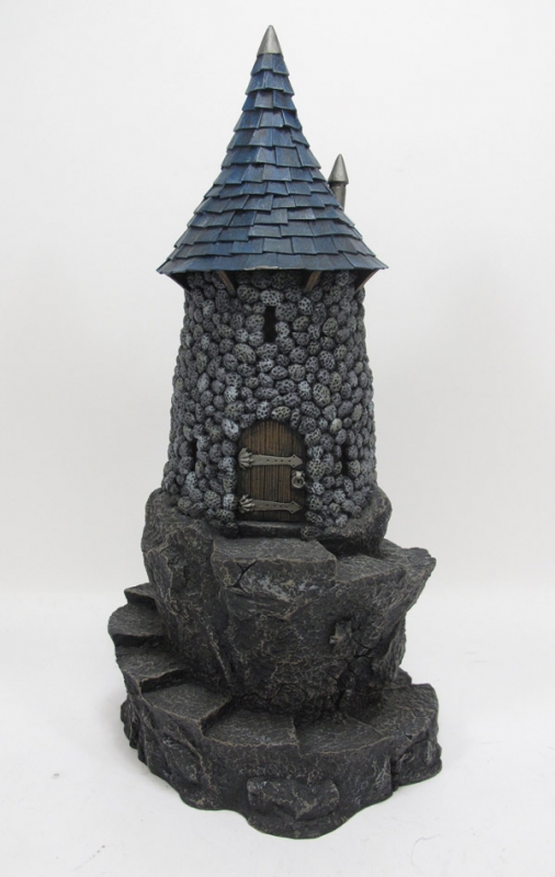 Wizard Tower 28mm Scale 12" Tall Pre-Painted Gaming Building - Click Image to Close