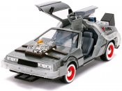Back To The Future Part III Time Machine 1/24 Scale Diecast Vehicle with Lights