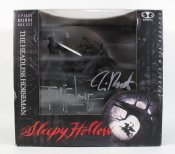 Sleepy Hollow 1999 Headless Horseman MacFarlane Figure Autographed by Todd MacFarlane and Tim Burton