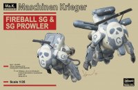 Maschinen Krieger Fireball SG & SG Prowler 1/35 Scale Model Kit by Hasegawa