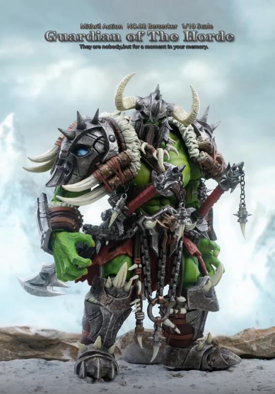 Guardian of The Horde - Berserker 1/10 Scale Figure - Click Image to Close