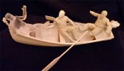 Invisible Man with Rowboat, Chick and Wilbur Aurora Monster Scenes Scale Resin Model Kit