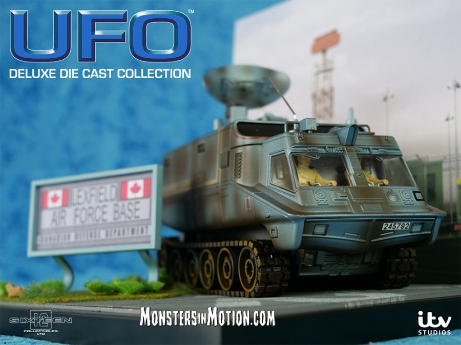 UFO TV Series SHADO Control Mobile with Airfield Display Base Diecast Replica Gerry Anderson - Click Image to Close