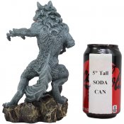 Werewolf Gothic Candle Holder statue