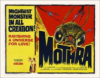 Mothra 1961 Half Sheet Poster Reproduction