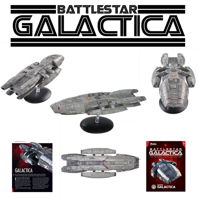 Battlestar Galactica Ships Galactica 2004 Die-Cast 10.5 inch Ship - Click Image to Close
