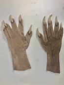 X-Men Origins: Wolverine Screen Used Sabretooth Claw Gloves Prop Wardrobe