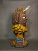 Day The World Ended Three Eyed Mutant 18 inch 1/2 Scale Bust Painted Display