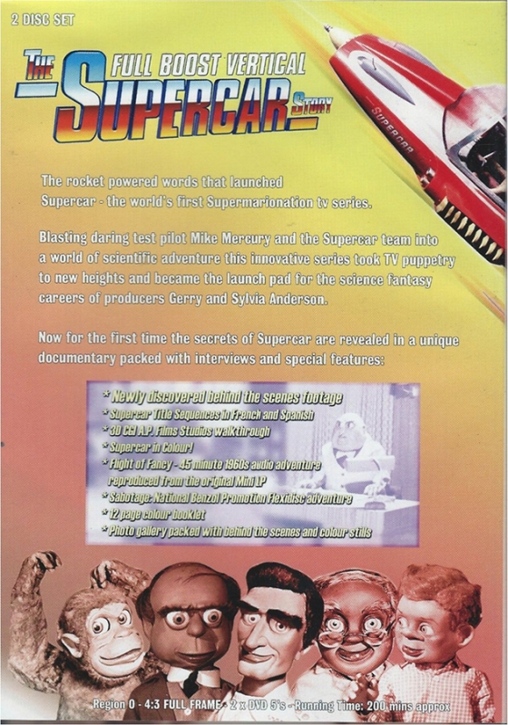 Supercar Full Boost Vertical Documentary (2 DVD) OOP - Click Image to Close