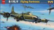 B-17E/F Flying Fortress Bomber 1/32 Scale Model Kit by HK Models