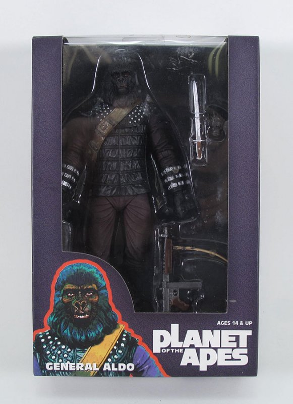Planet of the Apes General Aldo Figure by Neca - Click Image to Close