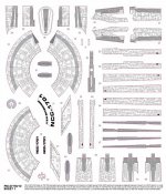 Star Trek Discovery U.S.S. Enterprise 1/2500 Scale Model Kit by Polar Lights