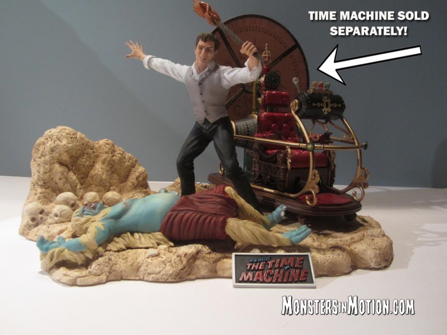 Time Machine 1960 ULTIMATE Poster Diorama 1/8 Scale Model Kit #1 H. George Wells and Base - Click Image to Close