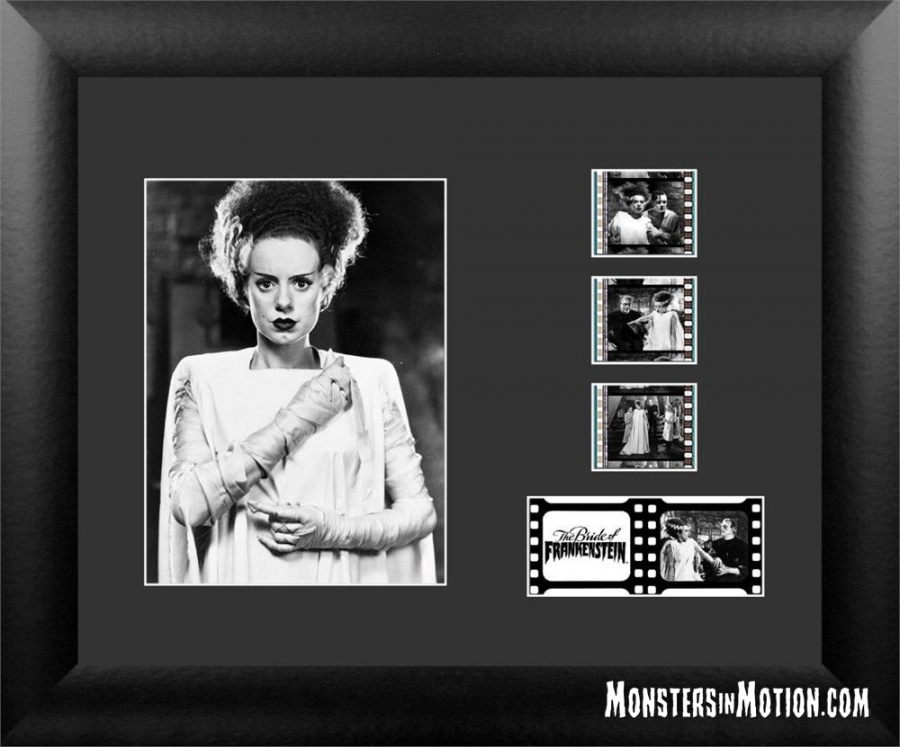 Bride Of Frankenstein Elsa Lancaster Back Lit Framed Film Cell LIMITED EDITION - Click Image to Close