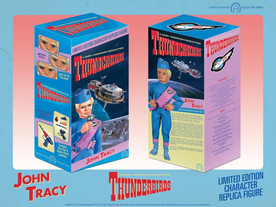 Thunderbirds John Tracy 1/6 Scale Character Replica Figure LIMITED EDITION - Click Image to Close