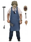 Texas Chainsaw Massacre Leatherface with Old Lady Mask Clothed Action Figure