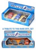 Blade Runner Police Spinner, Deckards Sedan and Alpha Romero Spinner Replica Porcelain Chopstick Rest Cars from Japan