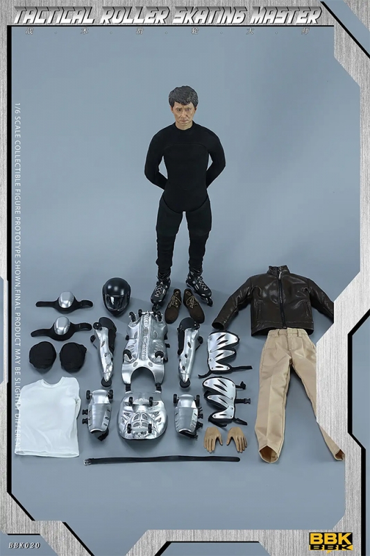 Chinese Zodiac 2012 Jackie 1/6 Scale Figure by BBK Soldier Tactical Skating Master - Click Image to Close