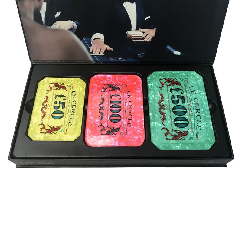 James Bond Dr. No Casino Plaque Set Prop Replica - Click Image to Close