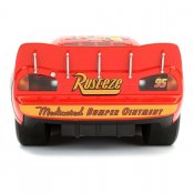 CARS Lightning McQueen 1/24 Scale Diecast Replica with Tire Rack