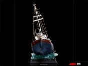 Jaws Attack Shark and Orca Boat 1/20 Scale Diorama Statue (3.5 FEET LONG)