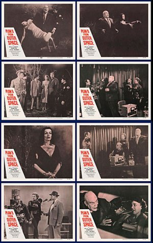 Plan 9 from Outer Space 1958 Lobby Card Set (11 X 14)