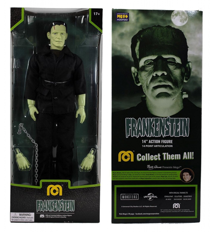 Frankenstein 14 Inch Extra Large Mego Figure Universal Monsters - Click Image to Close