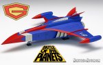 Gatchaman God Phoenix Vehicle Model Kit by Wave Battle of the Planets