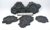 Crater Base Set for Dioramas (Unpainted) 5 Pieces