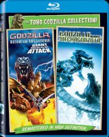 Godzilla Against Mechagodzilla 2002 / Godzilla, Mothra, and King Ghidorah: Giant Monsters All-Out Attack 2001 Blu-Ray