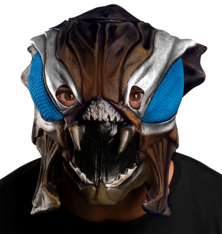 Godzilla 2019 King of the Monsters Mothra Deluxe Latex Mask - Click Image to Close