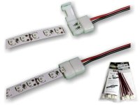 Easy LED Solderless Connector Clamshell Style 2-Pack