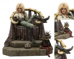 Labyrinth Jareth on the Throne 1/4 Scale Statue David Bowie