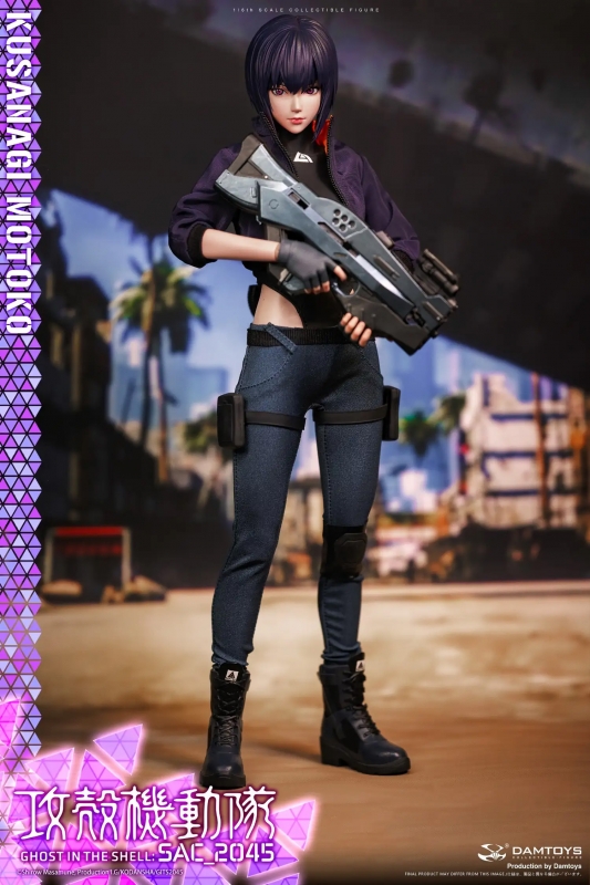 Ghost in the Shell SAC 2045 Motoko Kusanagi 1/6 Scale Figure - Click Image to Close