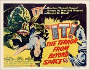 IT The Terror From Beyond Space 1958 Half Sheet Poster Reproduction