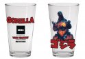 Godzilla Burning Godzilla Toon Tumbler Pint Glass