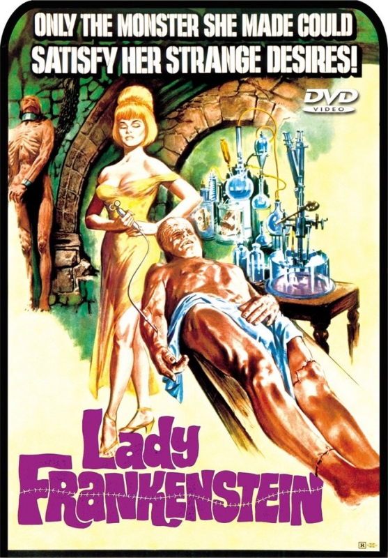 Lady Frankenstein 1972 DVD - Click Image to Close