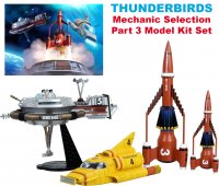 Thunderbirds Mechanic Selection Part 3 Plastic Model Kit Japanese Import