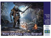 World Of Fantasy Giant Bergtroll 1/24 Scale Plastic Model Kit by Master Box